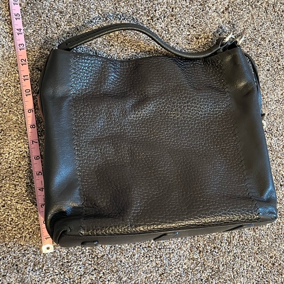 BRIGHTON Camelot Leather Black Shoulder Bag - Picture 9 of 15